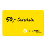 50 Euro Fotokoch Gutschein + 50% Rabatt 