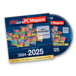PCgo+PC Magazin XXL DVD: Jahresarchive 2024/2025 