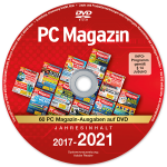 PC Magazin 5-Jahres-Archiv-DVD von 2017-2021 