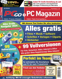 PCgo + PC Magazin Premium
Mini-Abo zum Sparpreis
