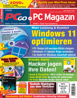 PCgo + PC Magazin Premium
Jahres-Abo