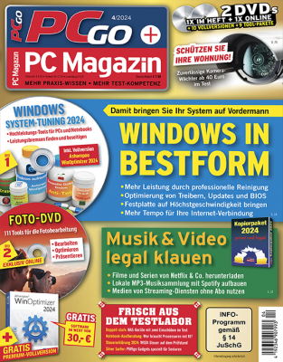 PC Magazin Print-Abo - Wählen Sie jetzt aus drei verschiedenen Varianten (DVD, Super Premium oder XXL)