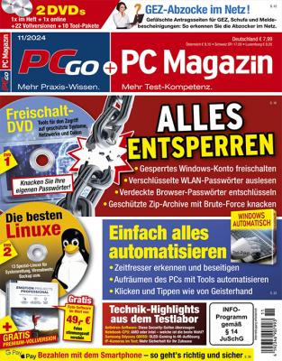 PC Magazin Print-Abo - Wählen Sie jetzt aus drei verschiedenen Varianten (DVD, Super Premium oder XXL)