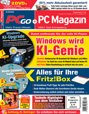 PC Magazin Print-Abo - Wählen Sie jetzt aus drei verschiedenen Varianten (DVD, Super Premium oder XXL)