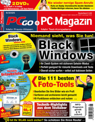PC Magazin Print-Abo - Wählen Sie jetzt aus drei verschiedenen Varianten (DVD, Super Premium oder XXL)