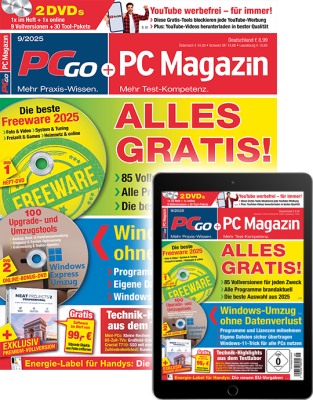 PC Magazin Super Premium mit drei DVD's  in jeder Ausgabe und eine Prämie Ihrer Wahl
