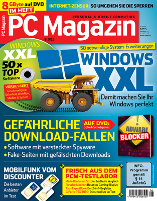 PC Magazin DVD XXL mit einer Heft-Themen-DVD in jeder Ausgabe + eine Jahres-DVD (alle Inhalte der letzten zwei Jahre) und eine Prämie Ihrer Wahl